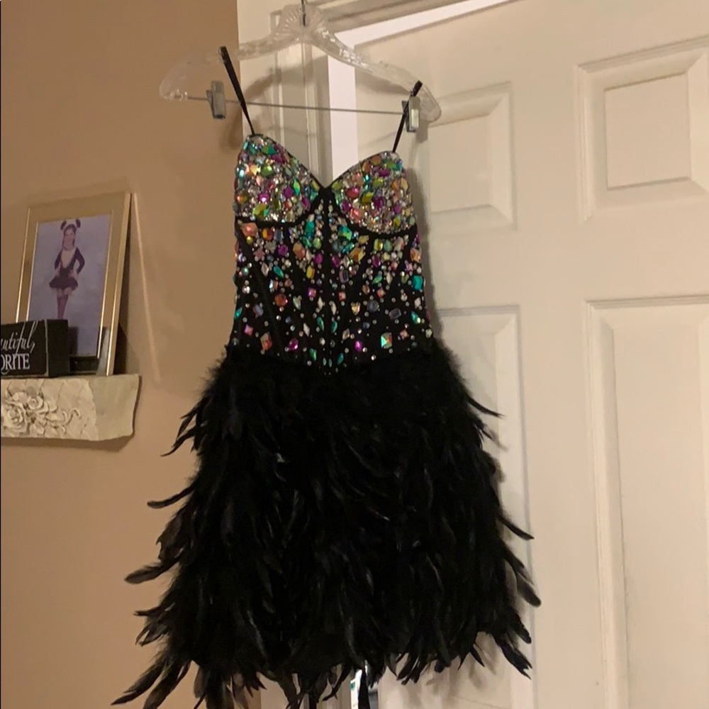 Beautiful gown for petite woman